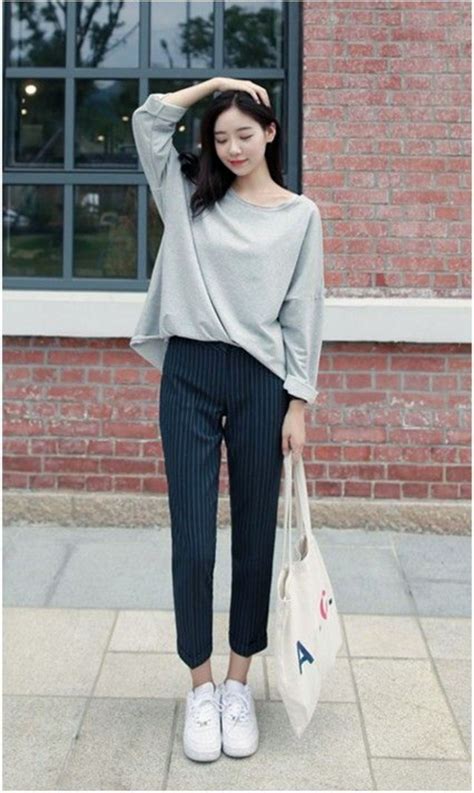 korean oversized outfit female